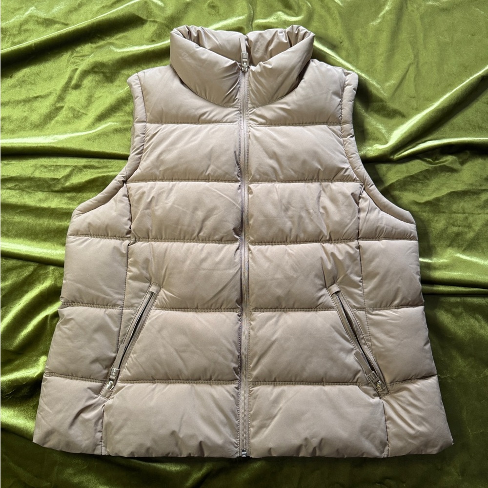 Tommy Hilfiger Light Tan Puffer Vest
